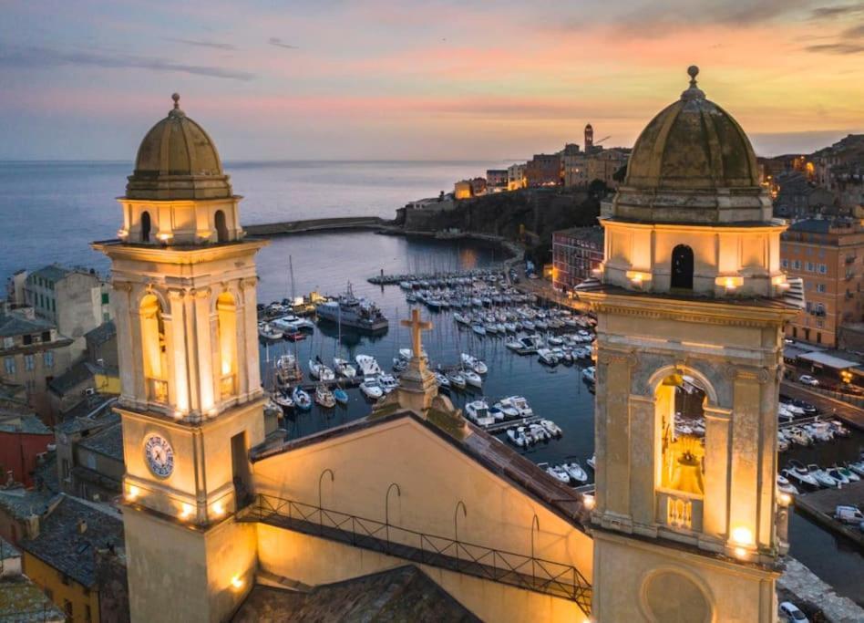 Charmant Studio Climatise Avec Parking, Au Coeur De Pietranera, Plage A 500M, Bastia A 2Km Ville-di-Pietrabugno 외부 사진