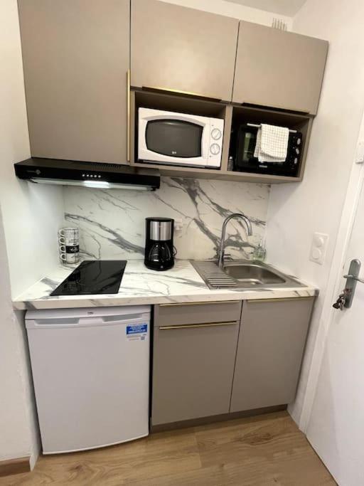 Charmant Studio Climatise Avec Parking, Au Coeur De Pietranera, Plage A 500M, Bastia A 2Km Ville-di-Pietrabugno 외부 사진